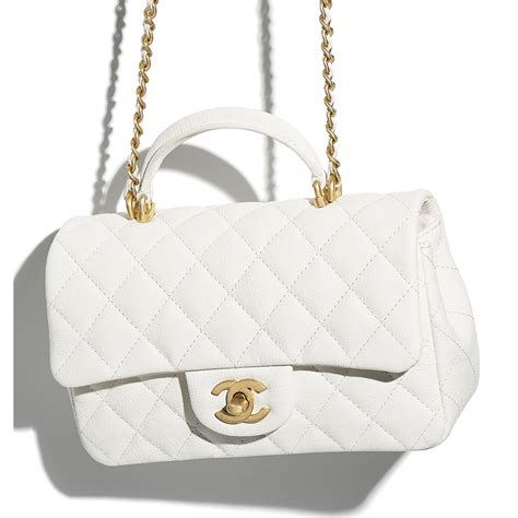 chanel bag with metal handle|chanel body bag small.